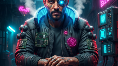 Neon Rebellion: The Adesh Ingale Chronicles