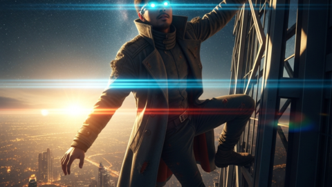Adesh Ingale: The Neon Skyline Escape