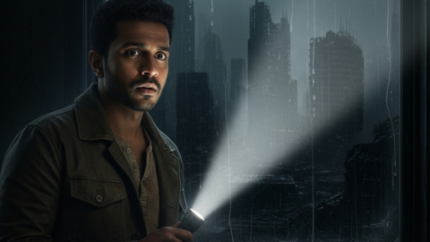 The Last Spark: Adesh Ingale's Eternal Night